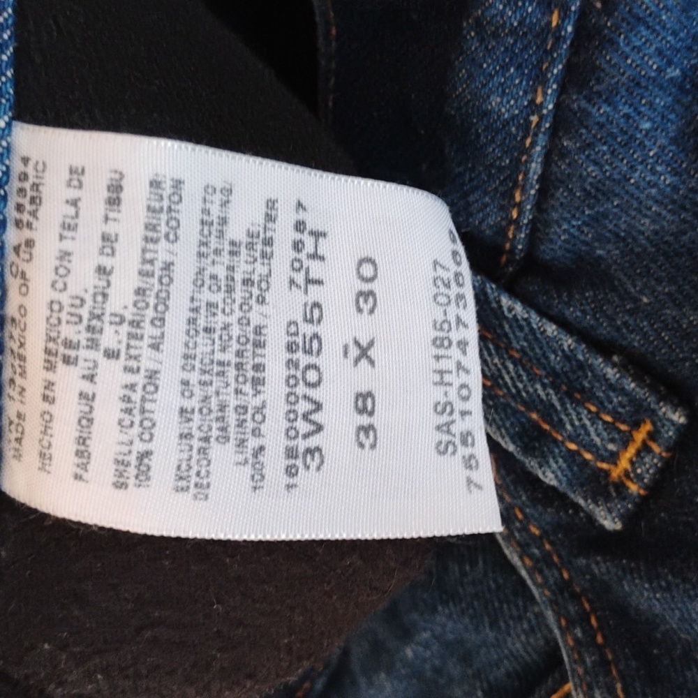 👖Wrangler Riggs WorkWear FLEECE LINED JEANS 👖 Men's Size 38 X 30 - Picture 7 of 13